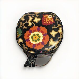 Vera Bradley Cosmetic Hatbox in Retired Suzani Waterproof